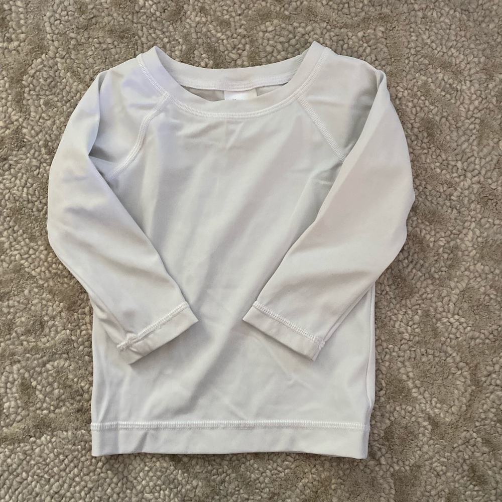 Hanna Andersson SPF rash guard swim shirt